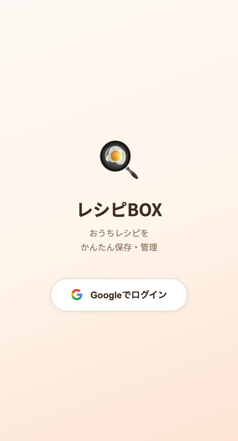 レシピBOX